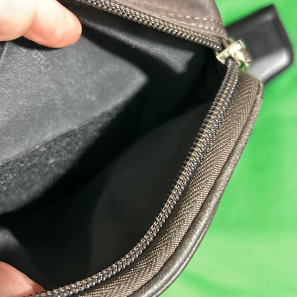 Gun Tote'n Mamas Brown Leather & Ballistic Nylon Concealed Carry Handbag CCW - Picture 9 of 12